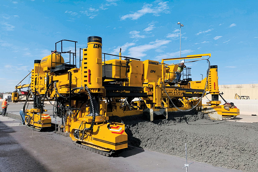 Concrete Slip Form Paver